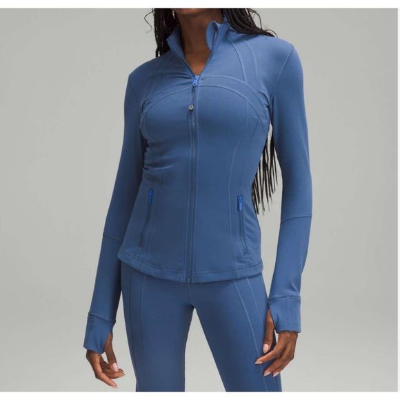 lululemon athletica Jackets & Blazers - LULULEMON DEFINE JACKET SIZE 2 IN BLUE NWT